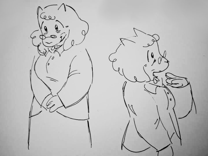 Ekko_idk's tweet image. I don’t draw Toriel a lot so I tried :P (on paper so it’s a lil messy)
#DELTARUNE #Toriel