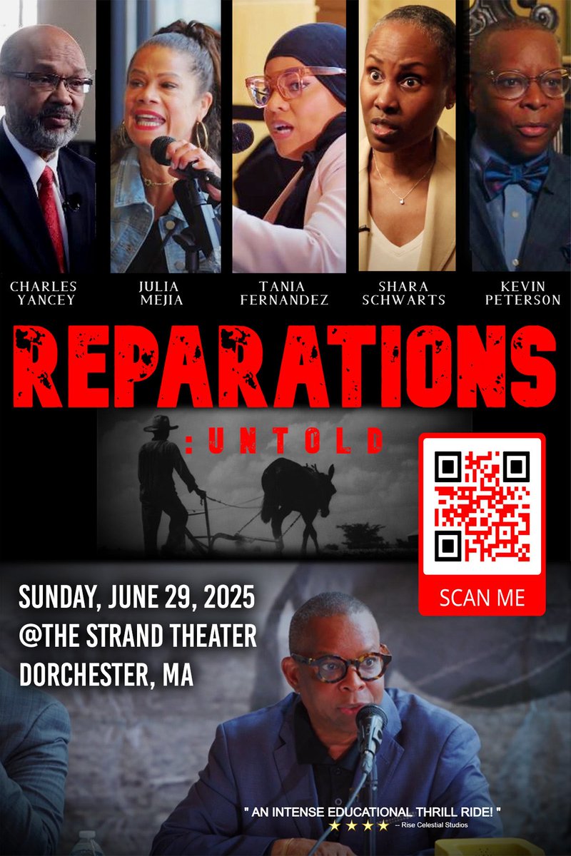 Before the present moment, Reparations for slavery and its vestiges hasn’t been a central political discussion since Reconstruction. I’m glad to see the descendants of slavery gather together to discuss this crucial topic. I stand with you. #bospoli #mapoli