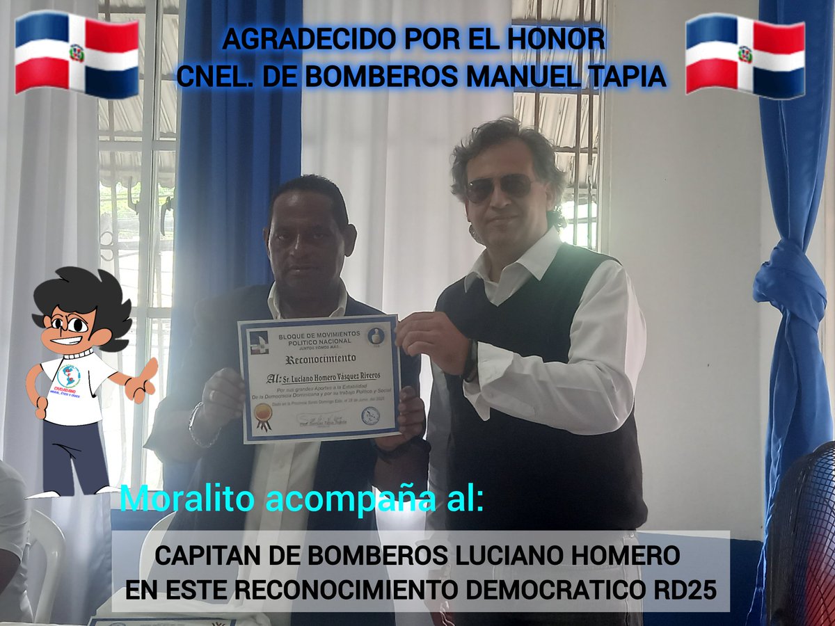 Cuando luchamos por las mejores causas del sistema educativo y formativo de la Nación, para la integridad ciudadana civilizada, humana y justa. 

En favor de las generaciones. 

Es honor recibir estos estímulos, que enaltecen los trabajos, al servicio de la sociedad en general.