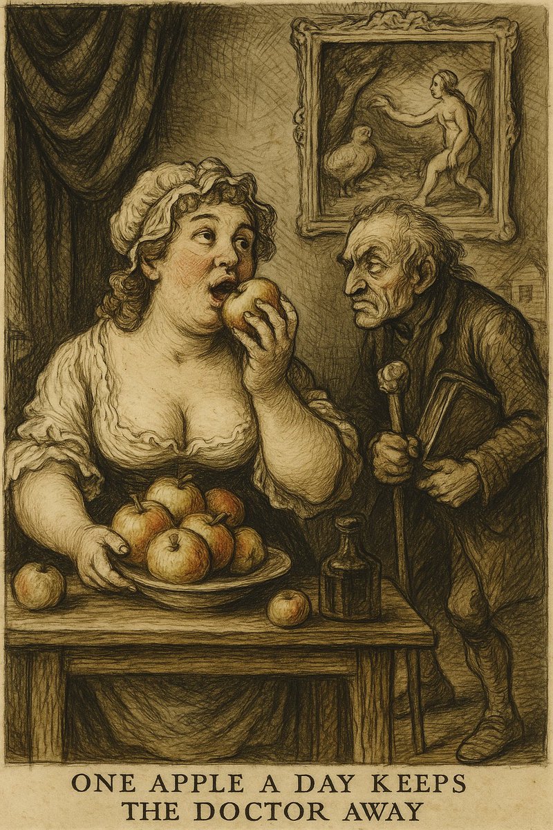 Der Mythos aller Mythen: "An Apple a Day keeps the Doctor away." Die ernährungssoziologische Analyse auf #Spotify --> shortifyme.co/gguo7