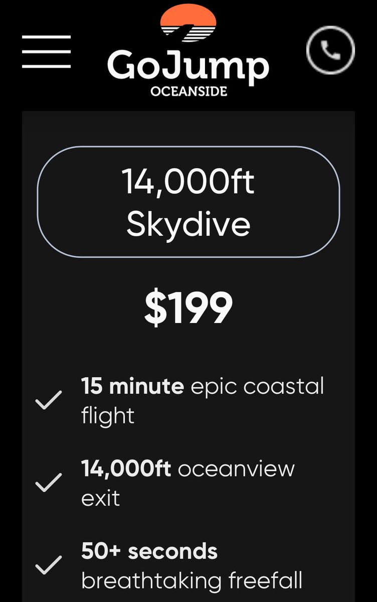findinmyway2luv's tweet image. Let's Go Jump!! In Oceanside, Cali #oceanside 

Greatest city on Earth!!

14k free fall 🪂

I'll give them a call - we can see the 🪂 from our backyard

Only $199!!

Can't wait!!

gojump-oceanside.com/eng/