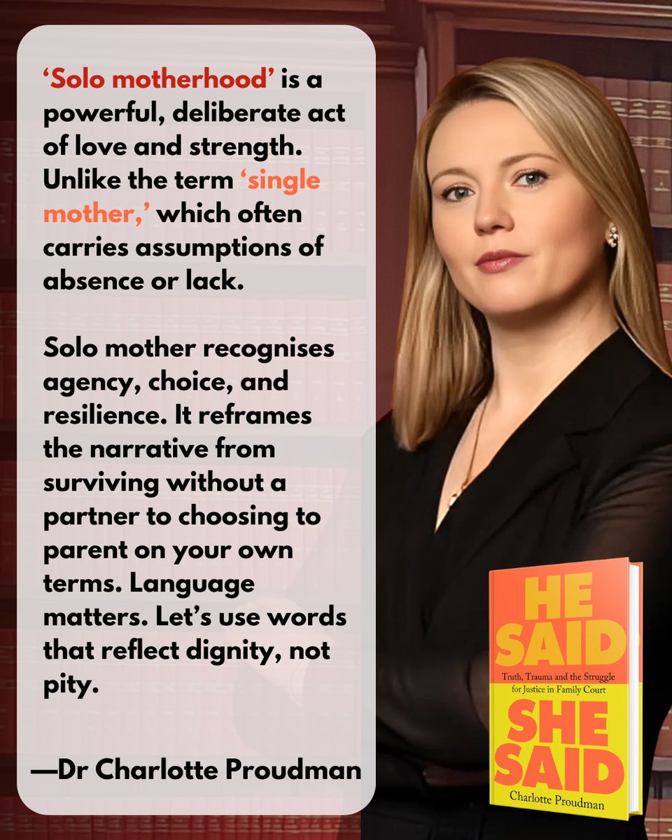 Solo motherhood refuses the traditional notion that motherhood requires male permission or partnership. Unlike the term “single mother,” which is so often loaded with stigma, shame or assumptions of failure, solo motherhood reflects choice, strength and radical autonomy.