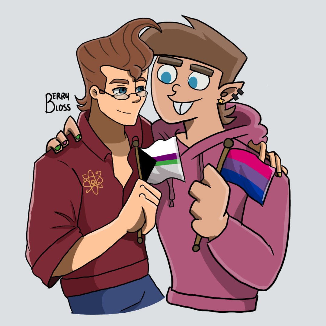 BerryBl0ss's tweet image. Happy last day of pride π³οΈβπ
#nicktoonsunite #nicktoonsfanart #nicktoons #nickelodeon #dannyphantom #ElTigreTheAdventuresOfMannyRivera #mylifeasateenagerobot #spongebob #fairlyoddparents #theboygeniusjimmyneutron