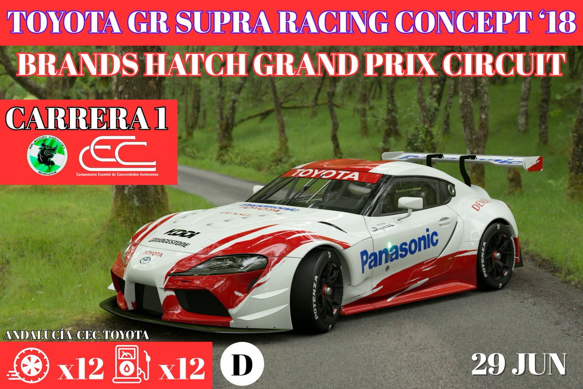 📆 29 de junio
⏰ 23:00
📺 Twitch: prn_melenass
🇬🇧 Carrera 1