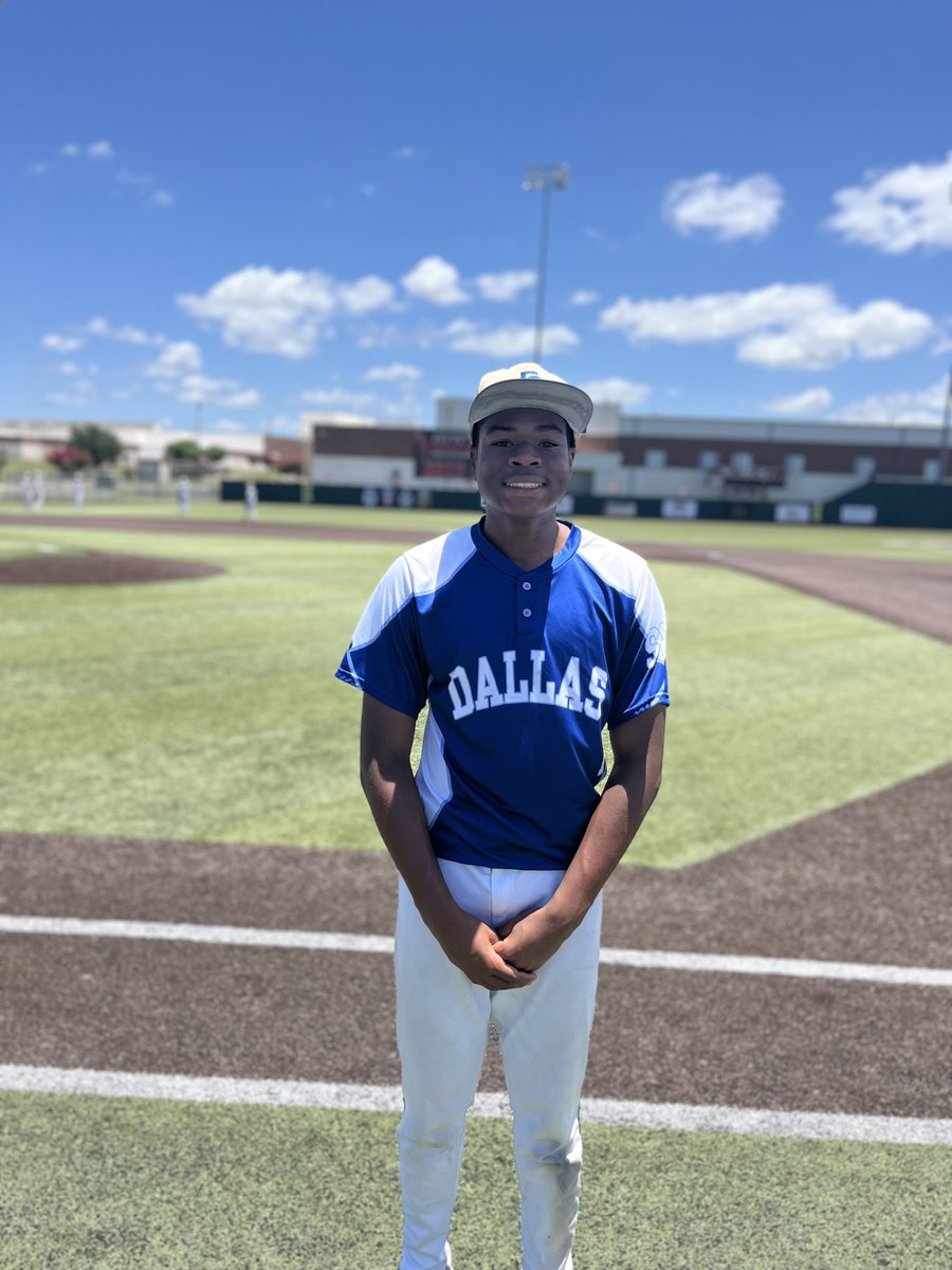 βFive Tool Texasβ (@fivetooltexas) on Twitter photo F: <a href="/dspinbaseball/">Dallas Spin Baseball</a> Sonnier 10, Fort Worth Aces Arellano 5
PoG: <a href="/mcavas2027/">Matthew</a> 3-3, 2B, 3 RBI, R
Hitter: <a href="/IiiWashing39420/">Julian Washington III</a> 2-3, 2B, 2 RBI F: <a href="/dspinbaseball/">Dallas Spin Baseball</a> Sonnier 10, Fort Worth Aces Arellano 5
PoG: <a href="/mcavas2027/">Matthew</a> 3-3, 2B, 3 RBI, R
Hitter: <a href="/IiiWashing39420/">Julian Washington III</a> 2-3, 2B, 2 RBI