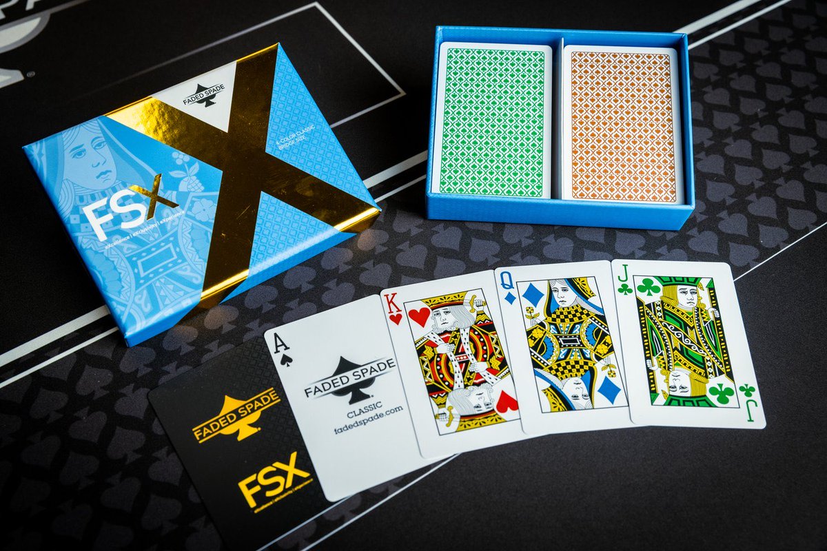 What do you think...should our new FSX 4-Color cards become the standard for multi-card &amp; mixed games in your favorite poker rooms?
