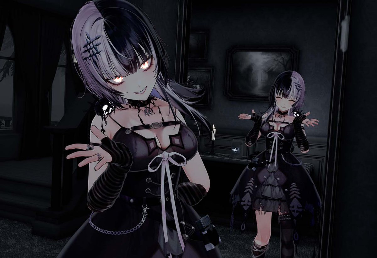 DEROMARU's tweet image. What&apos;s with the mirror?