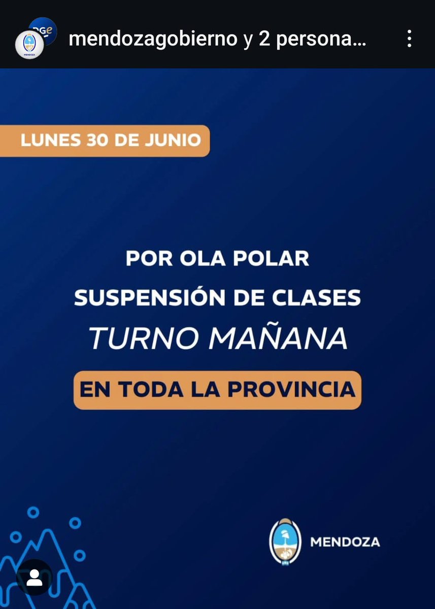 #AHORA #Mendoza