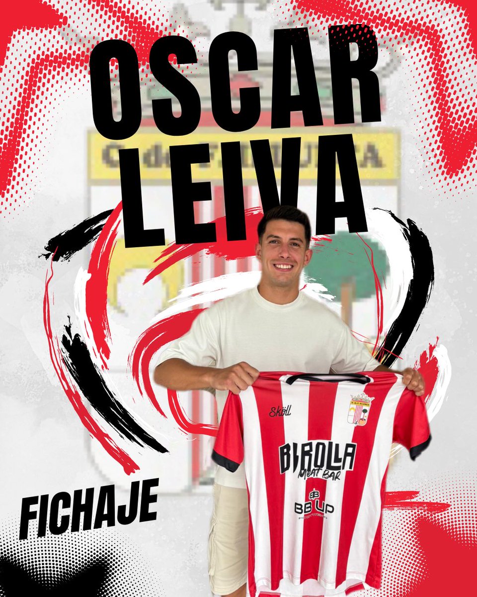 ‼️FICHAJE‼️

Oscar Leiva 🤜🏽🤛🏽
Media punta de gran calidad procedente del Alcañiz llega al #PAPALUNA  💪🏻

Encantados de contar contigo, tu suerte 🍀 será la nuestra.

🔴⚫️⚪️AÚPA ILLUECA 🔴⚫️⚪️

#hemosvuelto #somosdetercera #AUPAILLUECA