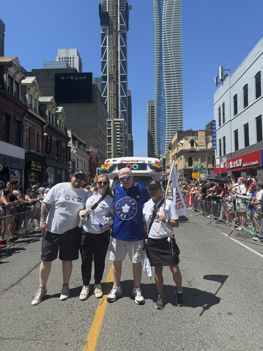 Happy Pride from our family and <a href="/YouCanPlayTeam/">You Can Play</a> #TorontoPride