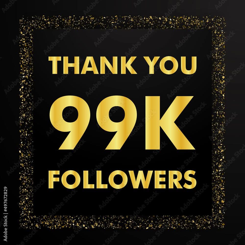 We are officially at 99K followers🤸‍♂️🤸‍♂️ 😁❤️