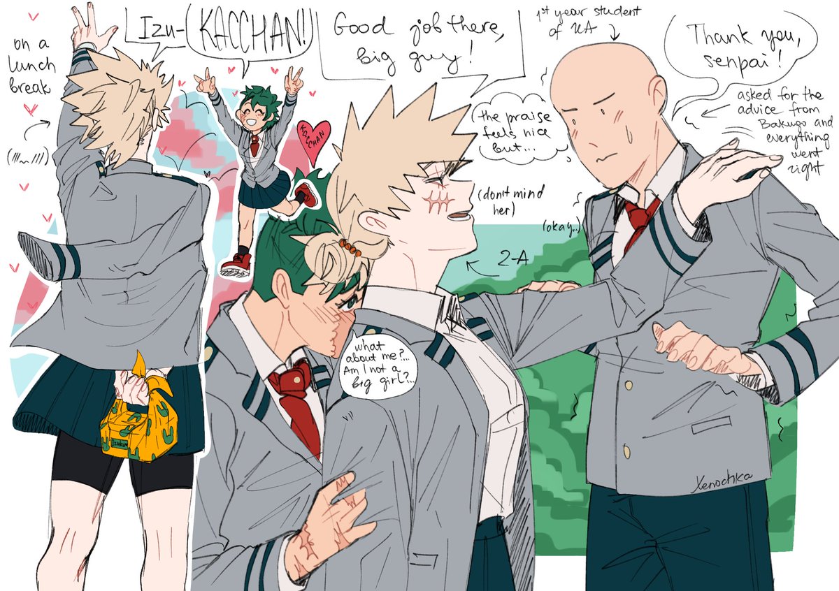 Xenochka's tweet image. Fem #bkdk 🧡💚