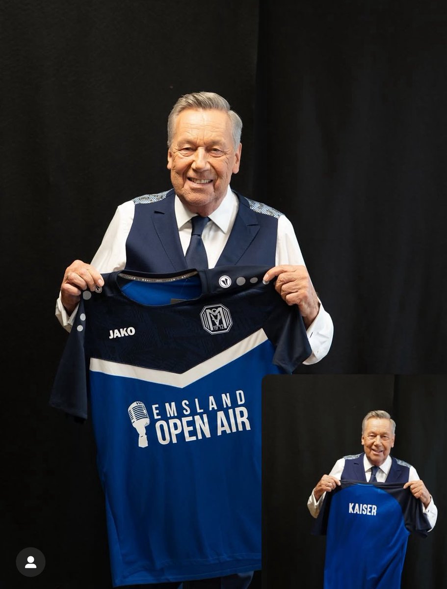 🚨💙BREAKING: Roland Kaiser to SV Meppen!

The experience of the 73-year-old was the key factor for the decision!

Here we go, confirmed!✔️💣