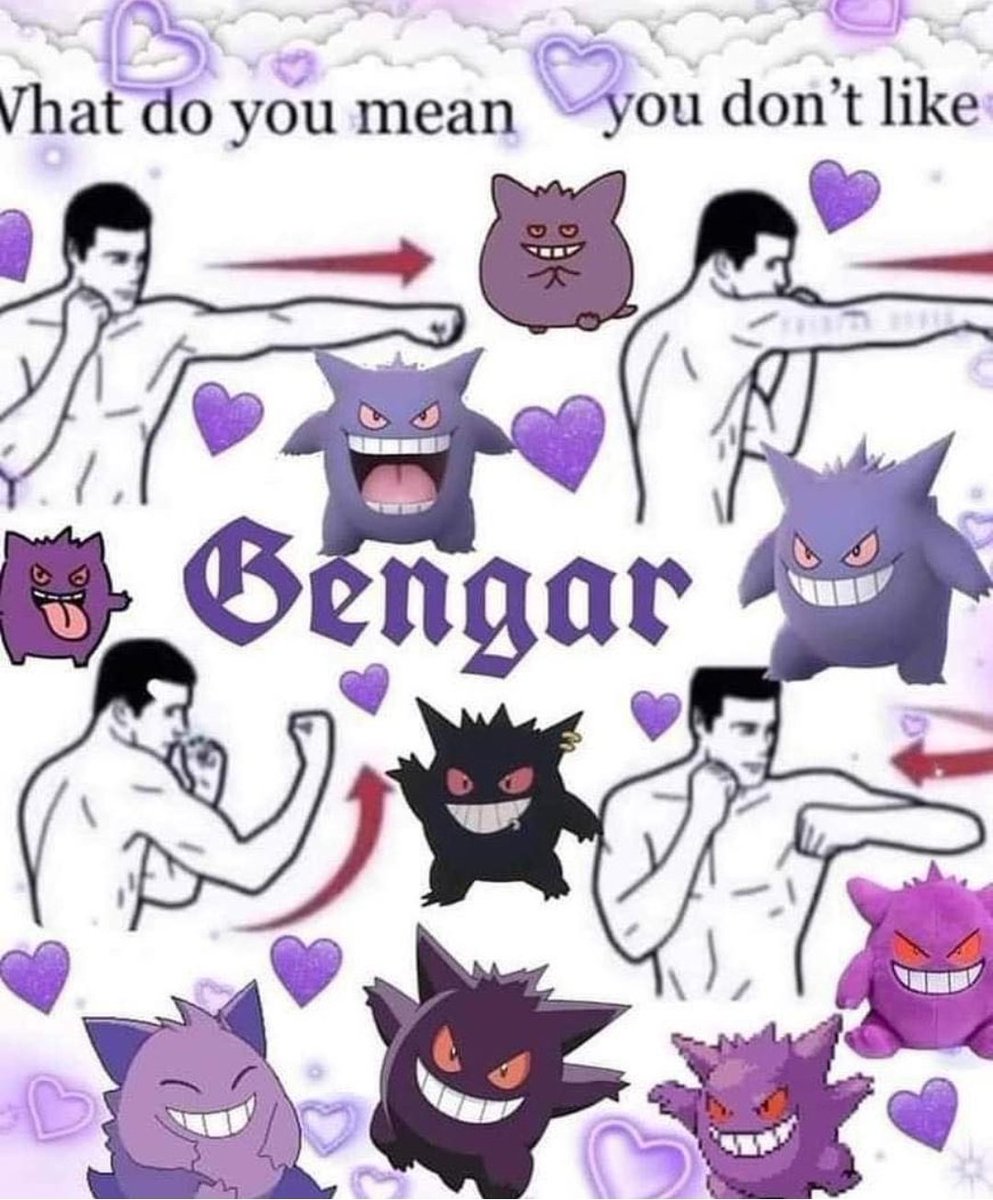 PokeDailyPost's tweet photo. 💜 Gengar 💜 https://t.co/T4jih2smd5