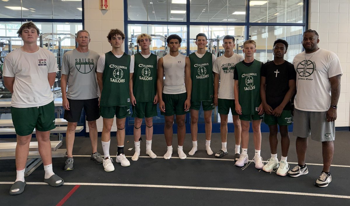 Columbus Catholic Sailors (@sailorboysbball) on Twitter photo Just finished up Team Camp <a href="/UDHoops/">UD Men’s Basketball</a> and once again we had a great time. Played some bigger schools from Iowa, Illinois & Wisconsin. Went 2-3 on the weekend & made some great memories. <a href="/CBUS_Activities/">The Shipyard</a> <a href="/ColumbusSailors/">Columbus Catholic High School</a> <a href="/CVCS_CHSAlumni/">Columbus HS Alumni</a>
#RaiseTheStandard #SailorGang🏀⚓️ #LDAU Just finished up Team Camp <a href="/UDHoops/">UD Men’s Basketball</a> and once again we had a great time. Played some bigger schools from Iowa, Illinois & Wisconsin. Went 2-3 on the weekend & made some great memories. <a href="/CBUS_Activities/">The Shipyard</a> <a href="/ColumbusSailors/">Columbus Catholic High School</a> <a href="/CVCS_CHSAlumni/">Columbus HS Alumni</a>
#RaiseTheStandard #SailorGang🏀⚓️ #LDAU