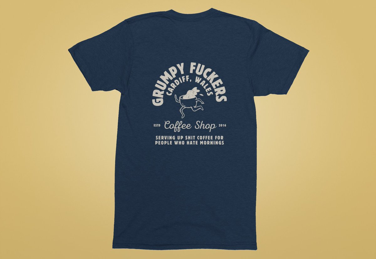 ⭐𝐓𝐡𝐢𝐬 𝐰𝐞𝐞𝐤'𝐬 𝐛𝐞𝐬𝐭𝐬𝐞𝐥𝐥𝐞𝐫⭐

Grumpy Fuckers Coffee Shop retro-style T-shirt – guaranteed to get you laid* and become the most popular person in your rehab meetings.

grumpyfuckers.com/product/grumpy…

* not guaranteed in any way at all whatsoever