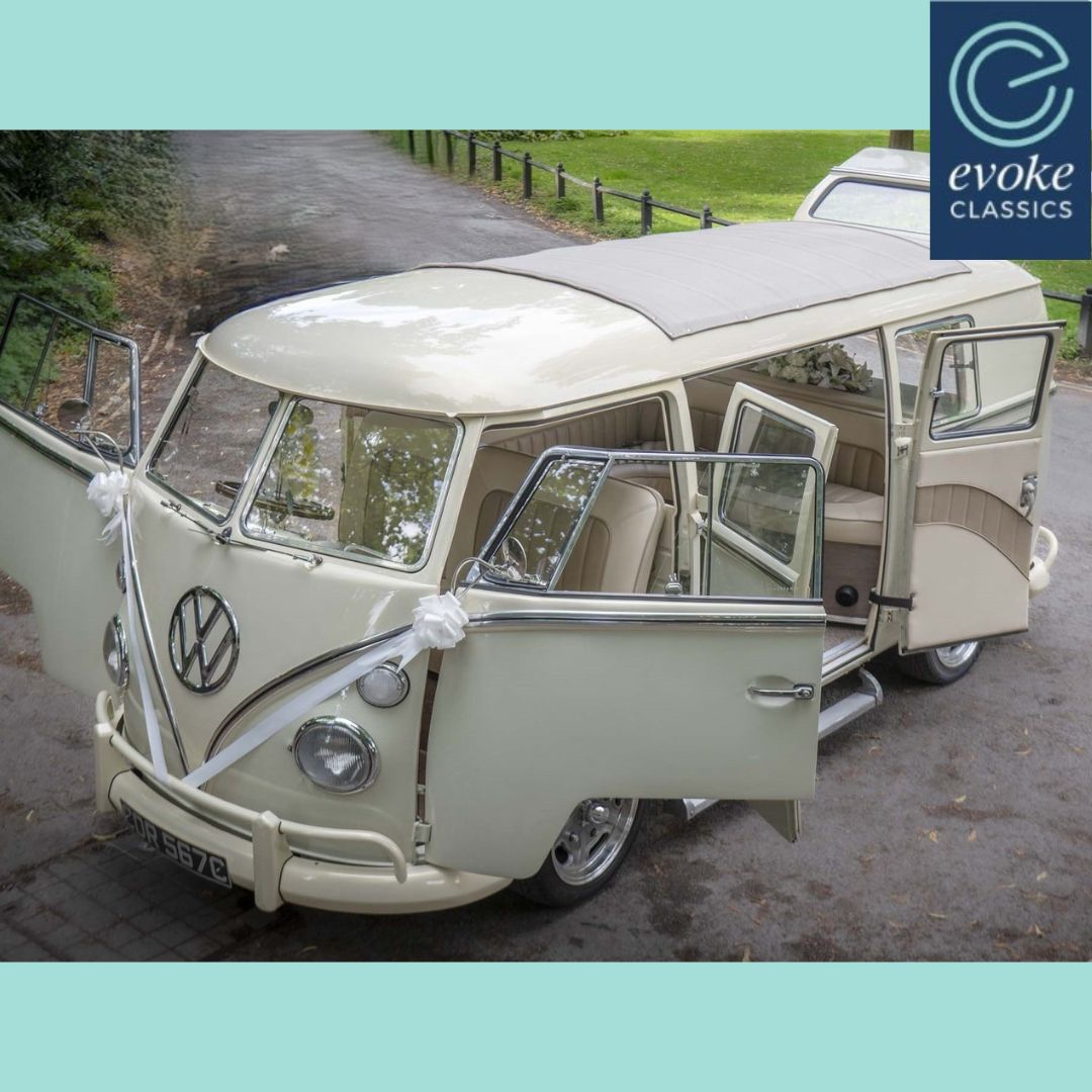 EvokeClassics's tweet photo. LIVE AT AUCTION
1965 Volkswagen T2 Split Screen 
https://t.co/w8UcMKrmur
UK supplied, factory RHD
Extensive restoration in 2017
Won "Best Resto" at Tatton Park show in 2018
Ideal wedding wagon, roses included!
HPI clear
#Splitscreen #VolkswagenT2 #VWSplitscreen #VWSplitty https://t.co/UFm7hFLHBy