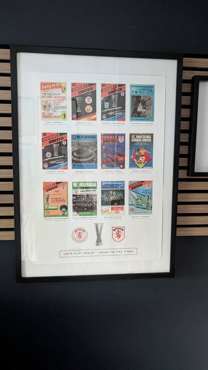 ScottDye84's tweet photo. Took me a wee while, but finally framed and on the wall 🧡 @DUSF2017 https://t.co/RBVHDkWChn