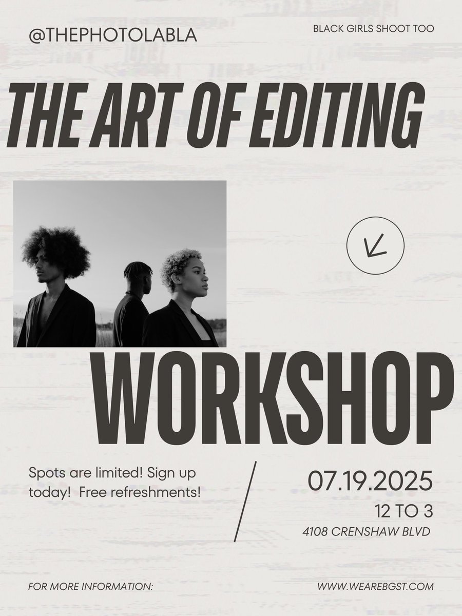 passportboho's tweet photo. Join us at our next photo class  and learn the art of editing photos in a supportive community. You can sign up on our website : https://t.co/KZ2BQKBmRr 

Spots are limited! Selling out fast! Book your spot today! #blackwomenphotographers https://t.co/1knFsOagIa