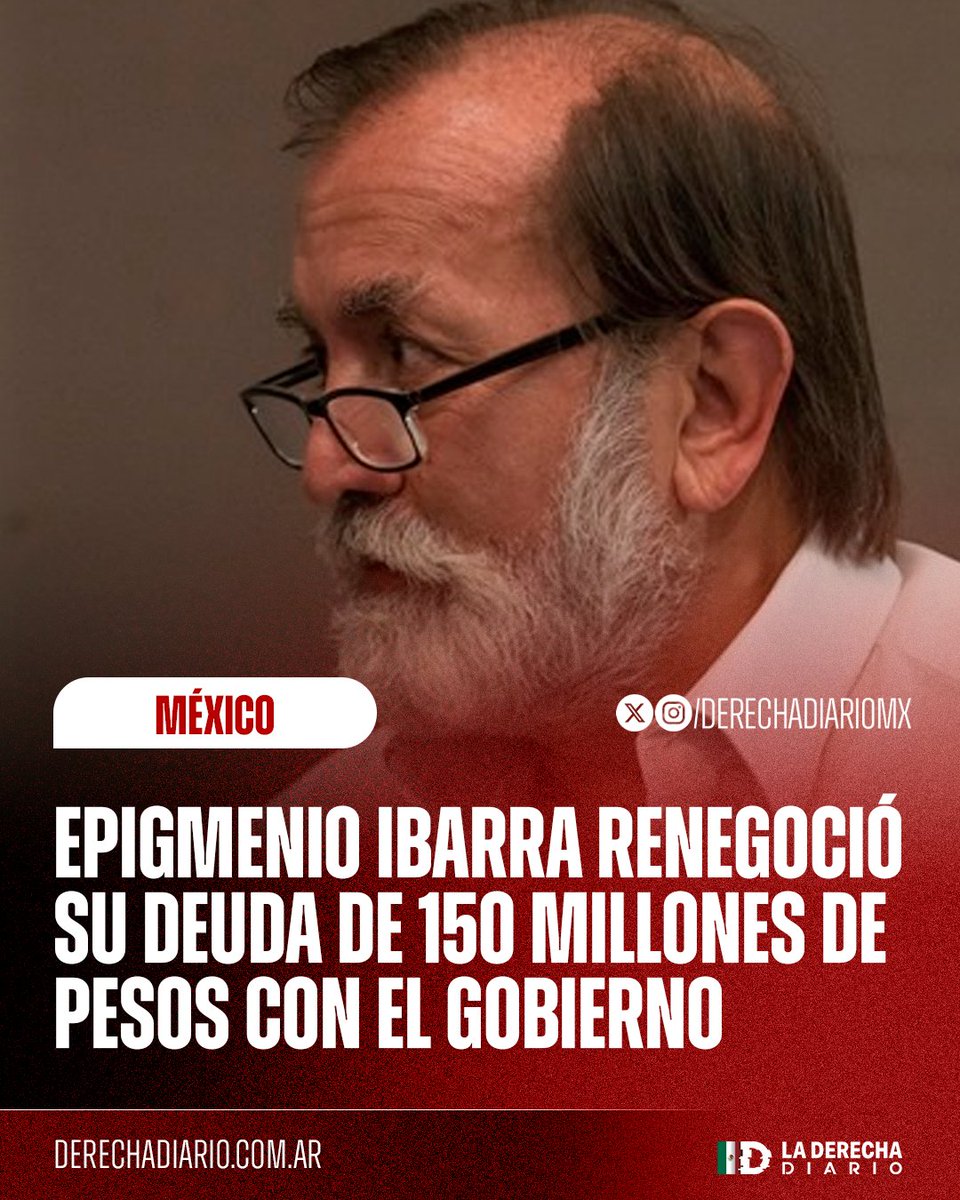 🇲🇽 | Hipocresía: El productor propagandista de López Obrador, Epigmenio Ibarra, renegoció el préstamo que le hizo el gobierno de México de más de 150 millones de pesos del erario: El productor ha renegociado el contrato 5 veces y debía liquidar el préstamo multimillonario en 2024
