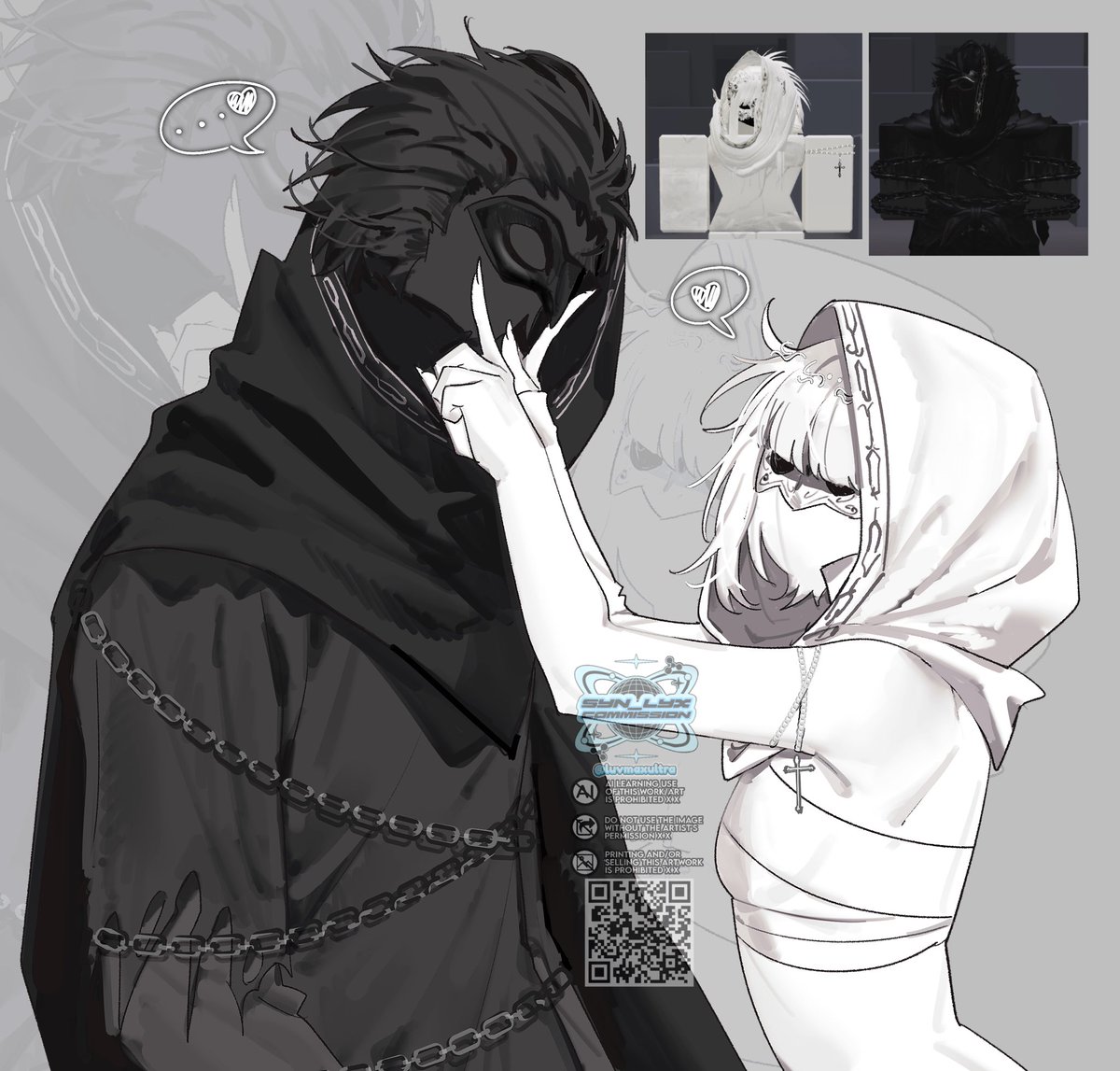 syn_lyx's tweet image. commission for anon
#robloxart ⛓️🖤