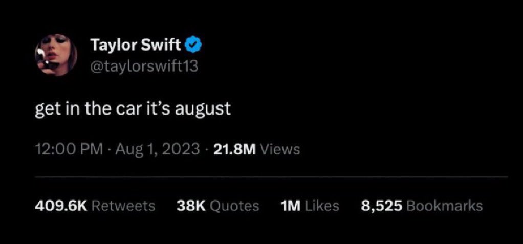 When she invented August