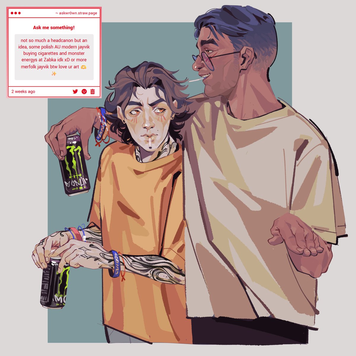 no rendering of żabka but here you have modern boys✨
#jaycetalis #viktorarcane #jayvik