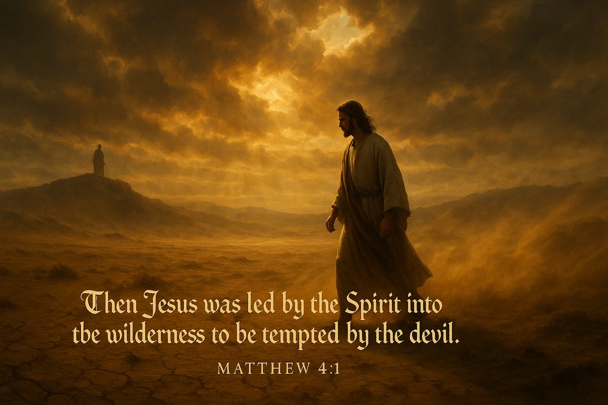 AngelsWGuitars's tweet photo. 🌵🔥 Alone in the desert. But led by the Spirit.
When temptation draws near, obedience speaks louder.
✝️ "Then Jesus was led by the Spirit into the wilderness to be tempted by the devil."
📖 Matthew 4:1
#JesusInTheDesert #FaithTested #Matthew4 #ChristianArt #BibleVerse #SpiritualBattle #WildernessTrials #LedByTheSpirit #CinematicFaith