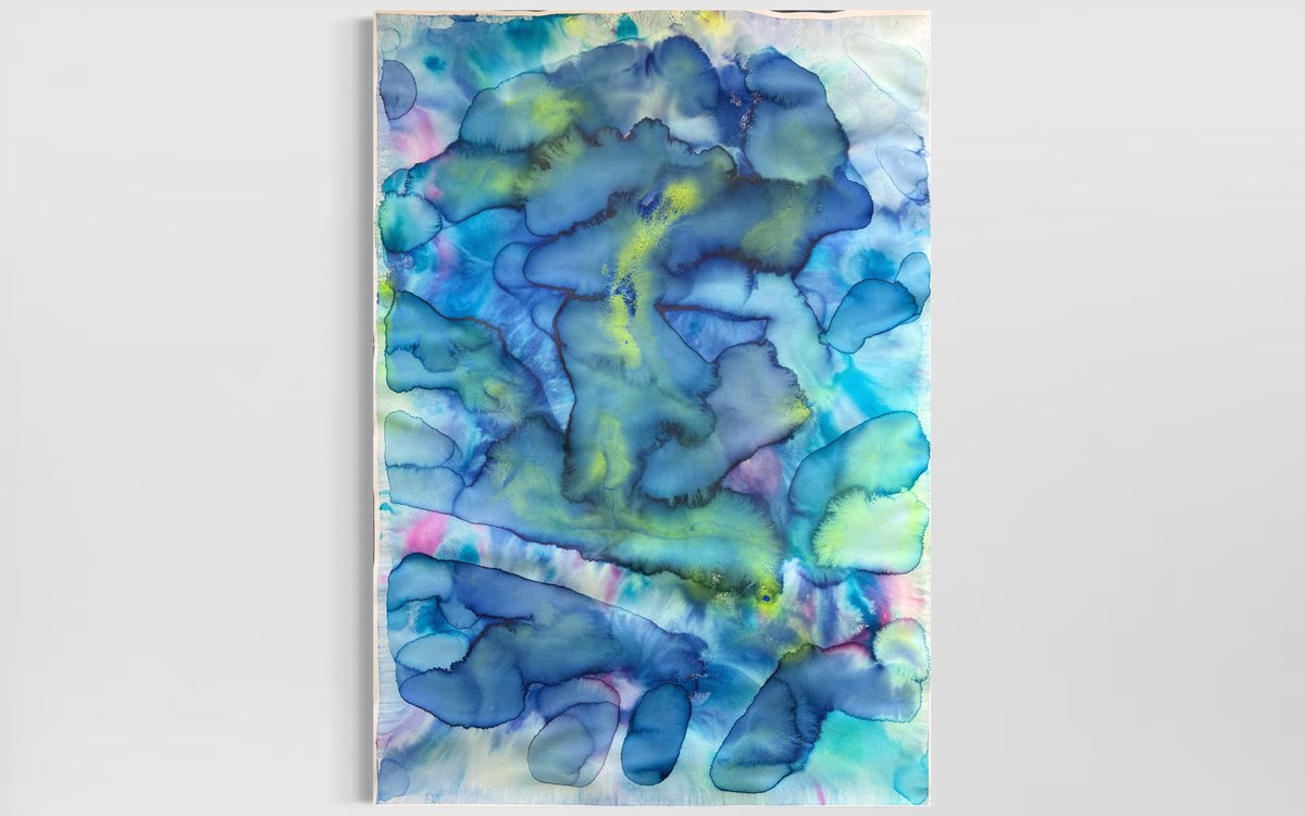 videogeist's tweet photo. 🌀 “Untitled 2025” – 150 × 114 cm
Mixed media on watercolor paper: acrylic, spray paint, pigments, ink
https://t.co/gMYRChDgUN
#philippgeist #videogeist #abstractpainting #colorfieldpainting #contemporaryabstraction #mixedmediaonpaper #fluidart #experimentalpainting # https://t.co/zQFjBEiLmG