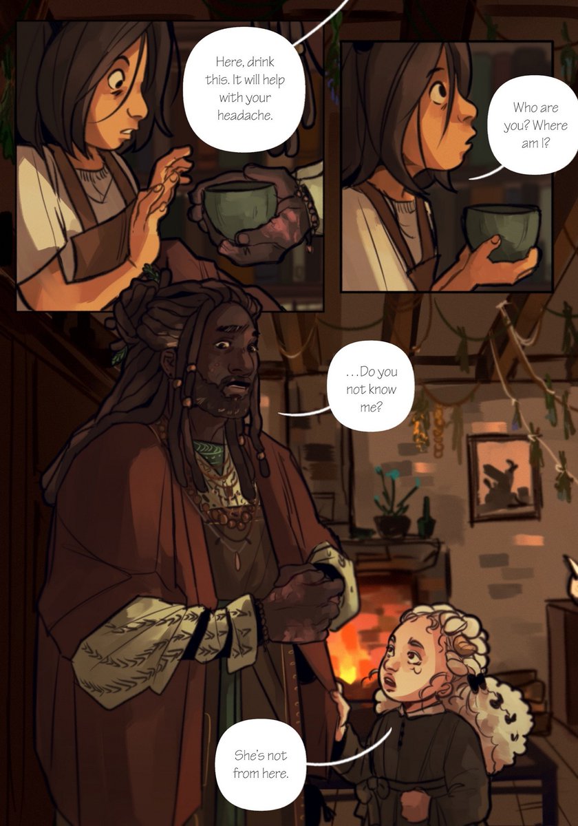 honeycakelion's tweet image. Some wolves, like cats, have nine lives. One just used her second.
Chapter 4 Part 2 is released! Read here for intended experience (update starts from the page 820) thebloodofazra.com or here if you have slow net connection globalcomix.com/read/9ffb98f4-โฆ