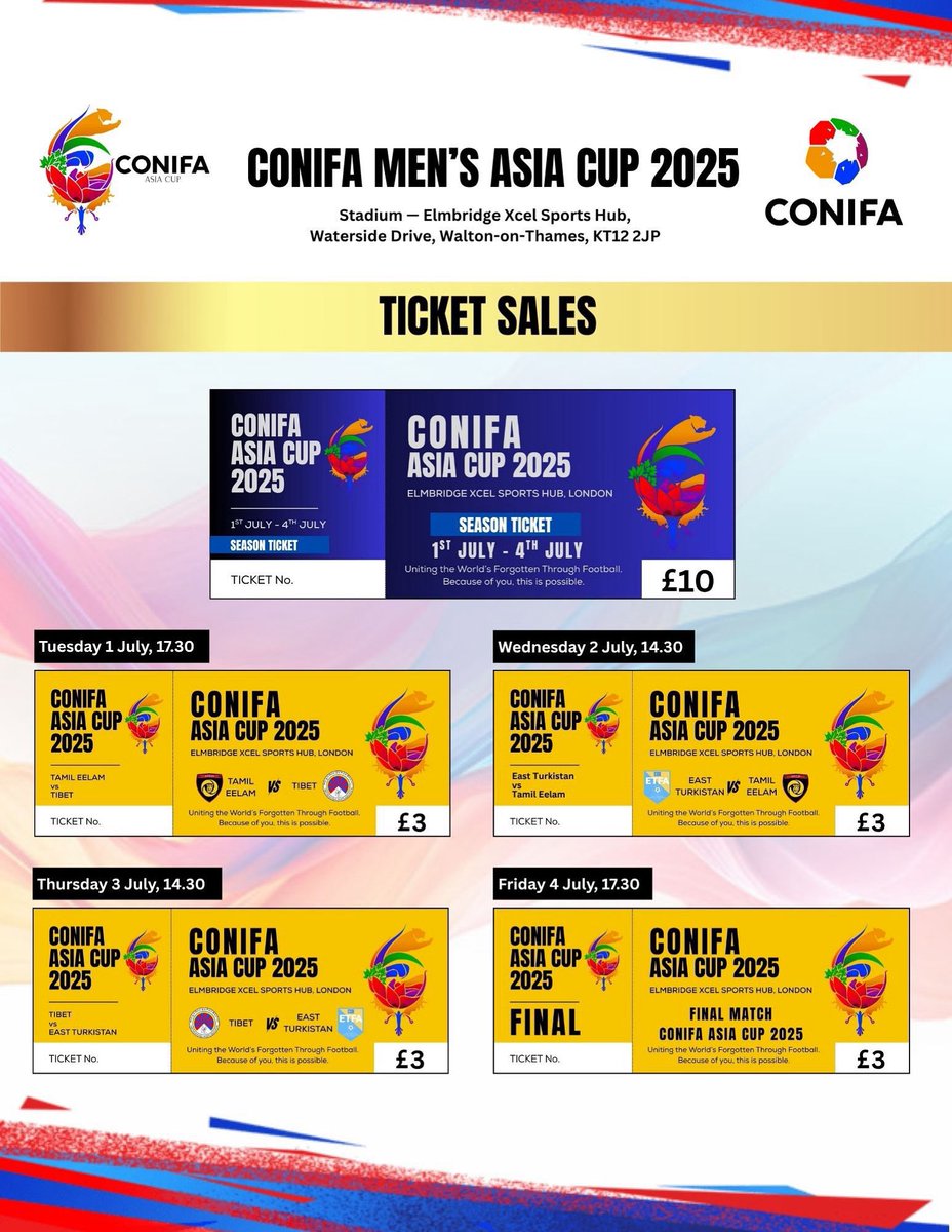 CONIFAOfficial's tweet image. ๐๐๐ ๐๐ง๐๐ฌ ๐ข๐ง ๐ญ๐ก๐ ๐ฆ๐๐ค๐ข๐ง๐ ๐๐ญ ๐ญ๐ก๐ ๐๐๐๐๐
๐ ๐๐๐งโ๐ฌ ๐๐ฌ๐ข๐ ๐๐ฎ๐ฉ ๐๐๐๐! ๐๐๐ญ ๐ฒ๐จ๐ฎ๐ซ ๐ญ๐ข๐๐ค๐๐ญ๐ฌ ๐๐ญ ๐ญ๐ก๐ ๐ฏ๐๐ง๐ฎ๐!
@Conifa_Asia