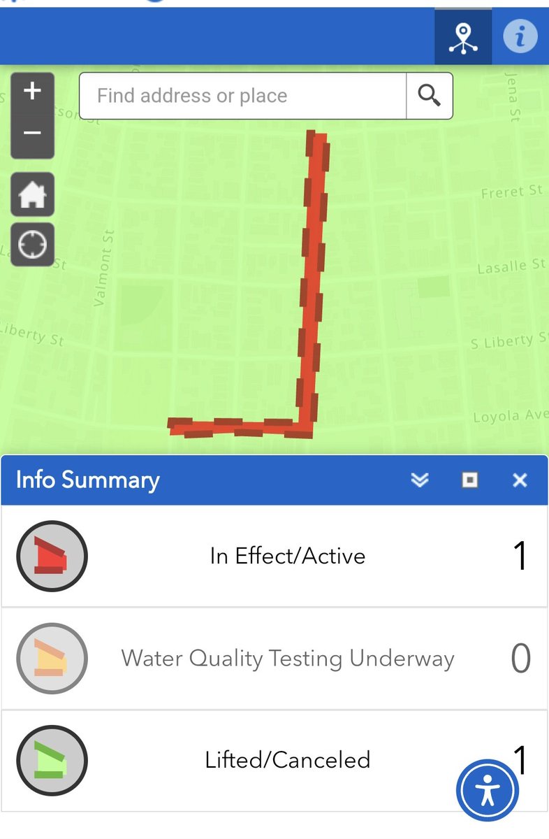 While testing has passed for the majority of the East Bank of New Orleans, some areas remain under boil water advisory. The limited parts of Uptown New Orleans that are still under boil water advisory includes:

4900 - 5000 block of Loyola Ave 
2200 - 2500 block of Upperline St.