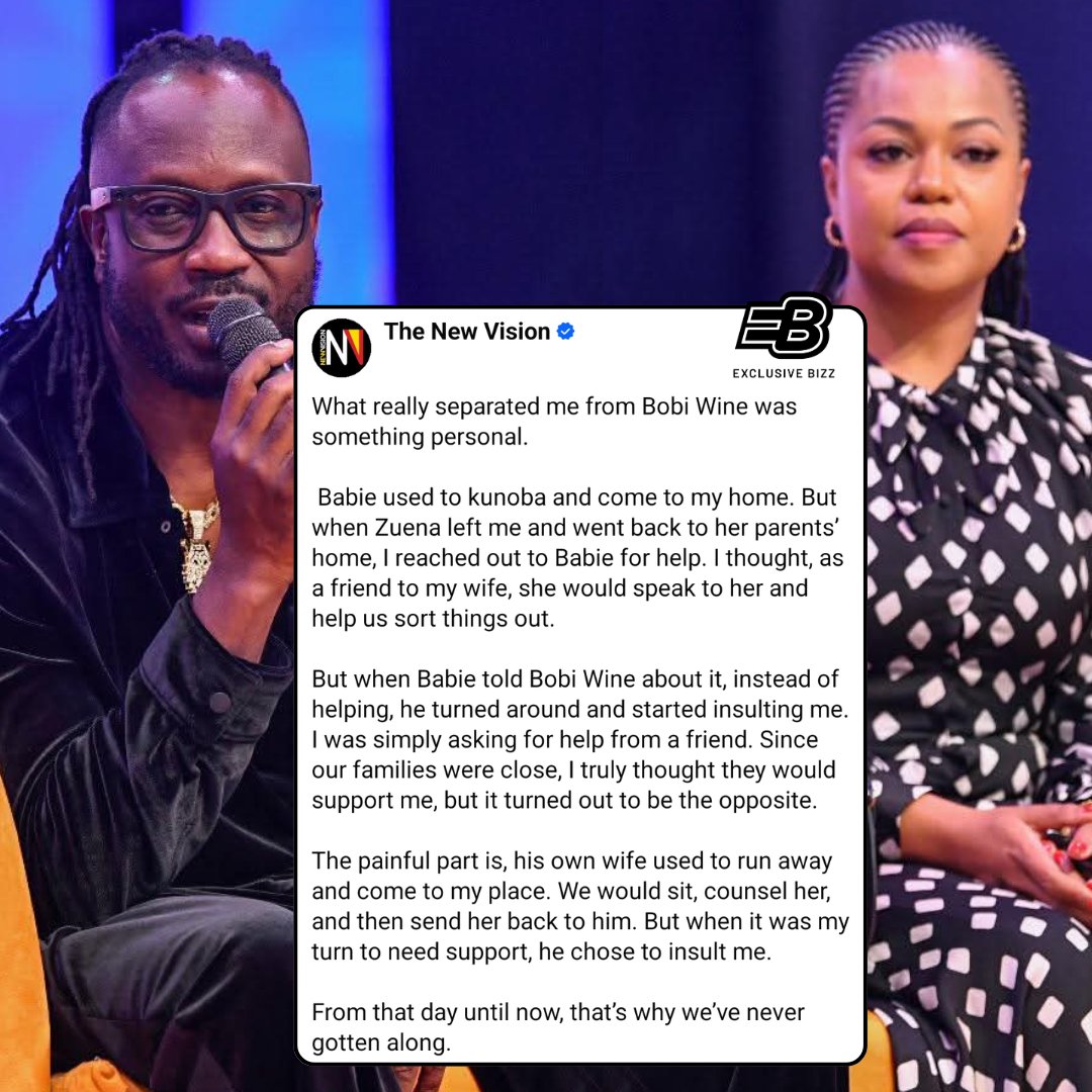 Bebe Cool explains the cause of his beef with Bobi Wine.