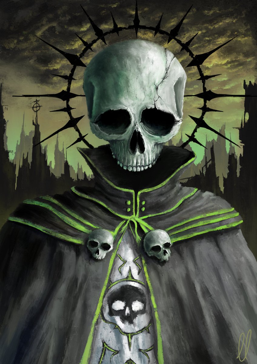 MRedondoART's tweet photo. Skull mage

#darkart #darkfantasy #fantasyart #digitalart #krita https://t.co/fRdcs6lSI3
