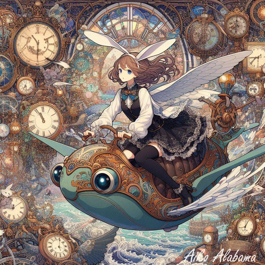 TIMEKEEPERS ART CHALLENGE⏱️
Thank you for inviting me,Serina!❤️
