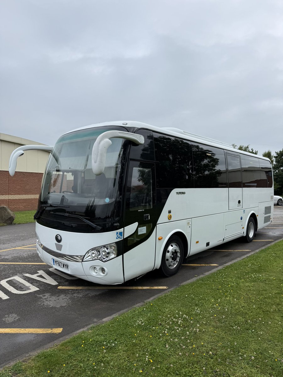 Another addition to our fleet a 35 seater midi coach wheelchair accessible or can take up to 6 wheelchairs &amp; 12 seated passengers
