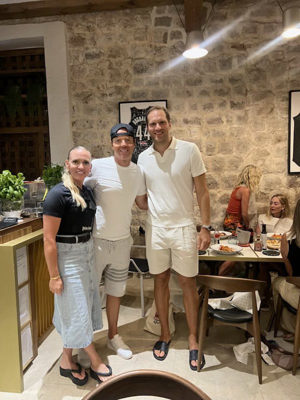 We had a chance to be with Bojan in his home town. Understanding his story and seeing him in his element reminded us of how special #44 is.  Great career and even better human.  Congrats Bojan on retirement.  Once a jazz man.. Always a jazz man!