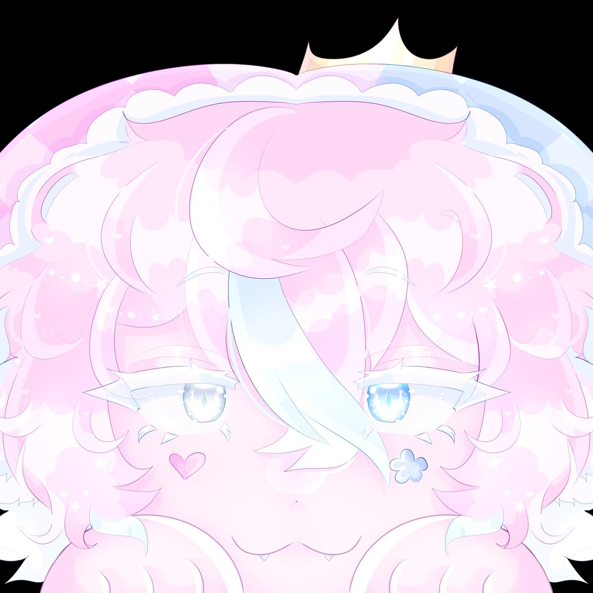 cloudingfluff's tweet image. peek! 

☆ #Vtuber #Art ☆