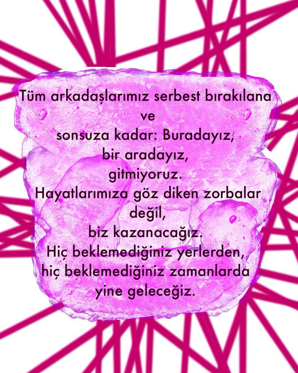 Bugün, yürüyüşümüz için Nişantaşı, Beyoğlu, Kadıköy, Beşiktaş ve Şişli başta olmak üzere birçok ilçe polis ablukasına alındı; devlet Üsküdar’ı bile insansızlaştırmaya çalıştı. Yaklaşık 55 kişi gözaltına alındı. Gözaltına alınanlar arasında en az 6 avukat ve 4 basın mensubu var.