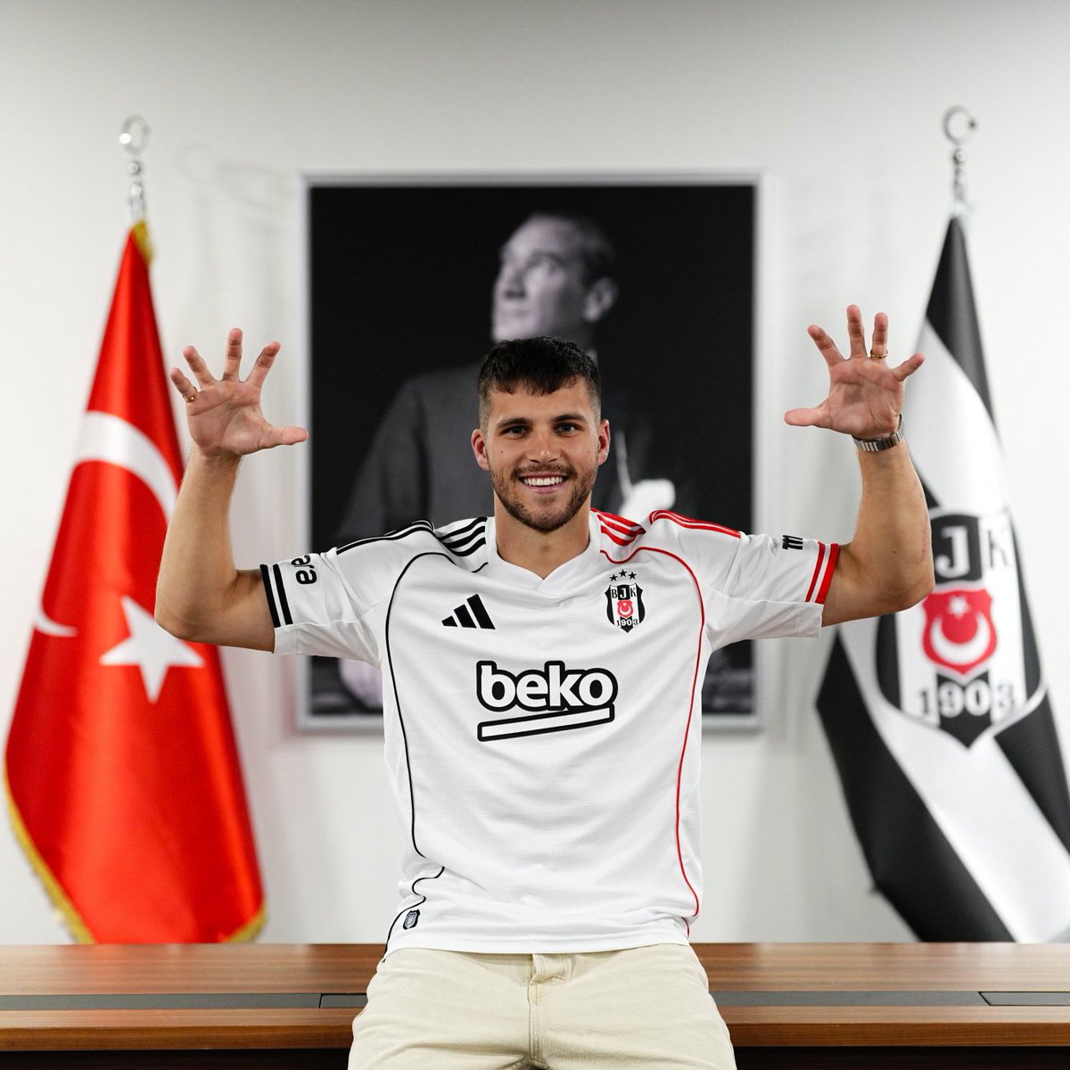 David Jurasek, Beşiktaş'ta.