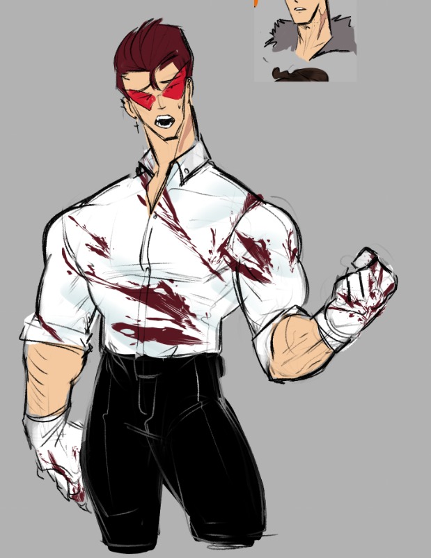 TioStingch's tweet photo. Tuve una vision

(Un fanart de tenna hizo que quisiera darle un cuerpo mas G R U E S O a Giga) https://t.co/WpNZdsLDXi