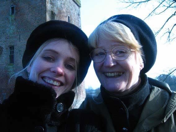 Me and my mum, God rest her soul.