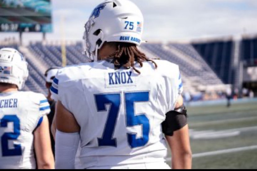 Barstool Ferris St (@barstoolferris) on Twitter photo Another transfer portal shoutout to 6’7 California Native Dumela Knox! Knox played OL at Middle Tennessee State and has 2 years of eligibility. I don’t see anything getting past this guy besides the wind 🗣️
Welcome <a href="/DumelaKnox78/">Dumela Knox</a> Another transfer portal shoutout to 6’7 California Native Dumela Knox! Knox played OL at Middle Tennessee State and has 2 years of eligibility. I don’t see anything getting past this guy besides the wind 🗣️
Welcome <a href="/DumelaKnox78/">Dumela Knox</a>