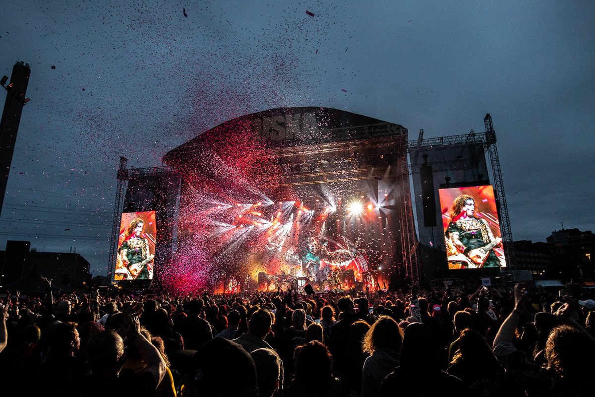 Finland, thank you for this night at Tuska Festival! Headlining this fantastic event and celebrating the holy heavy metal mass with such wild energy was an absolute blast. We’ll be back in 2026 on February 23 at the Ice Hall in Helsinki. Nähdään taas ensi vuonna Helsingissä!