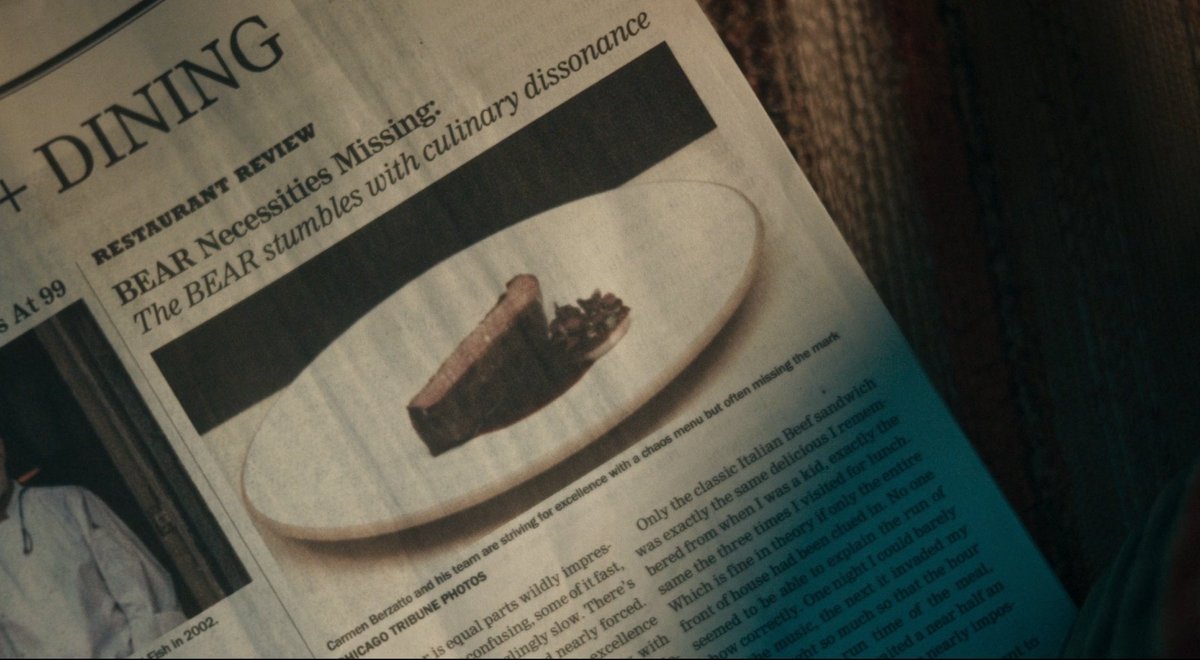 archivethebear's tweet image. Groundhogs, The Bear (2025)