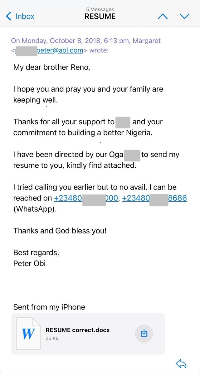 Reno Omokri tweet media