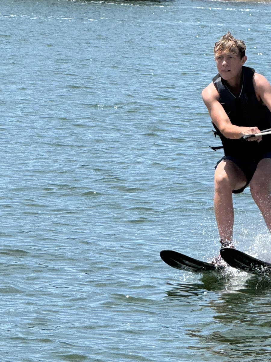 jnlowery's tweet photo. The good news is at 43 I can still ski, but both boys are now better than mom. #SummerVibes https://t.co/Yj6dxFd50U