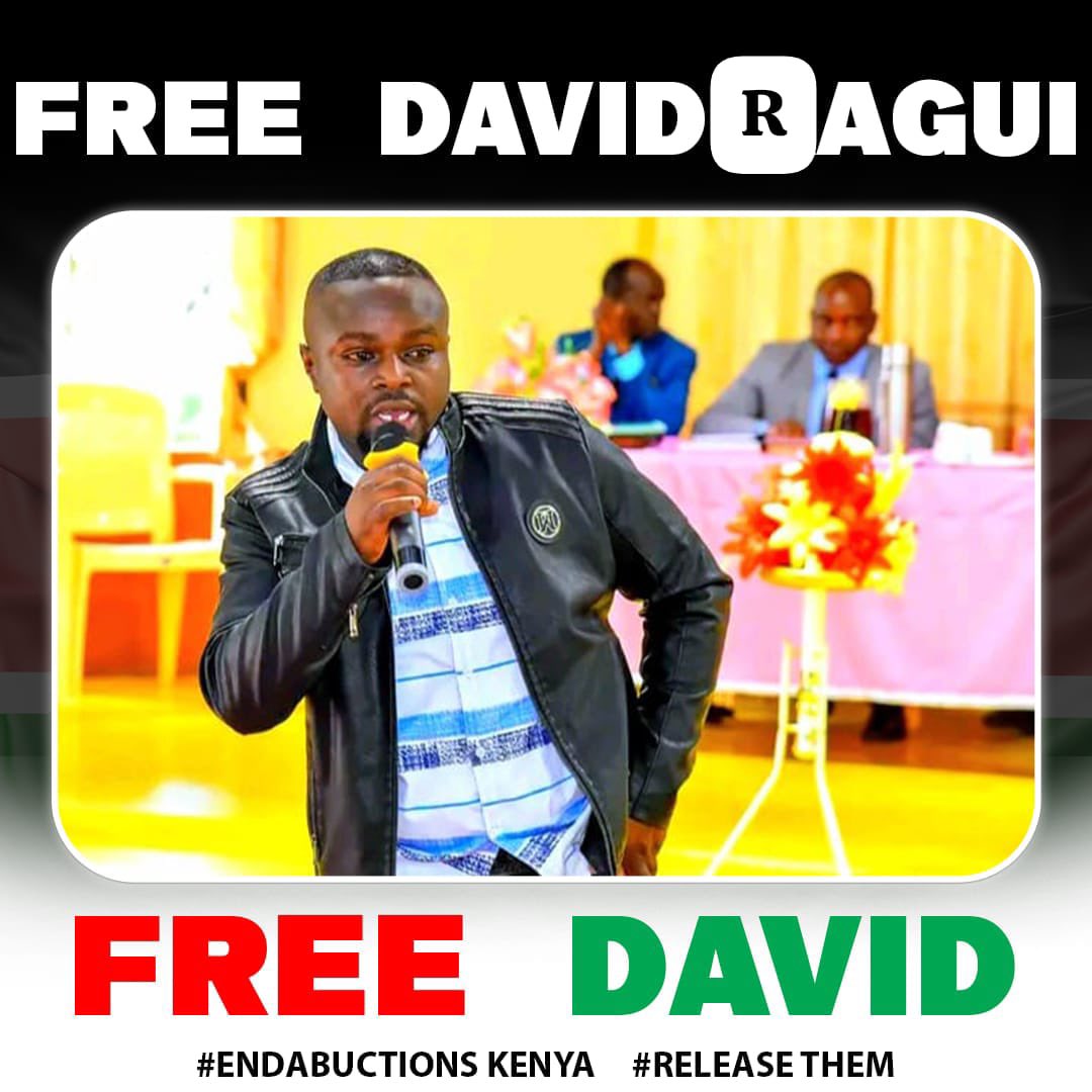 People's Liberation Party (PLP) (@plpartykenya) on Twitter photo We’ve received reports that David Ragui, aka Coachez, has been arrested in Olkalau for joining the June 25th protests — a right protected by the Constitution.
This is a disturbing pattern of a Nation-wide crackdown on protestors which is illegal and unjust.
To <a href="/NPSOfficial_KE/">National Police Service-Kenya</a> We’ve received reports that David Ragui, aka Coachez, has been arrested in Olkalau for joining the June 25th protests — a right protected by the Constitution.
This is a disturbing pattern of a Nation-wide crackdown on protestors which is illegal and unjust.
To <a href="/NPSOfficial_KE/">National Police Service-Kenya</a>