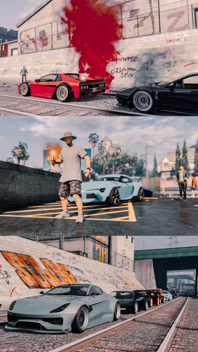 91danya's tweet photo. Widebody Meet by #GANGSTANCE

#StayDope #GTAOnline #RockstarGames @RockstarGames https://t.co/rgzVlaRxY2