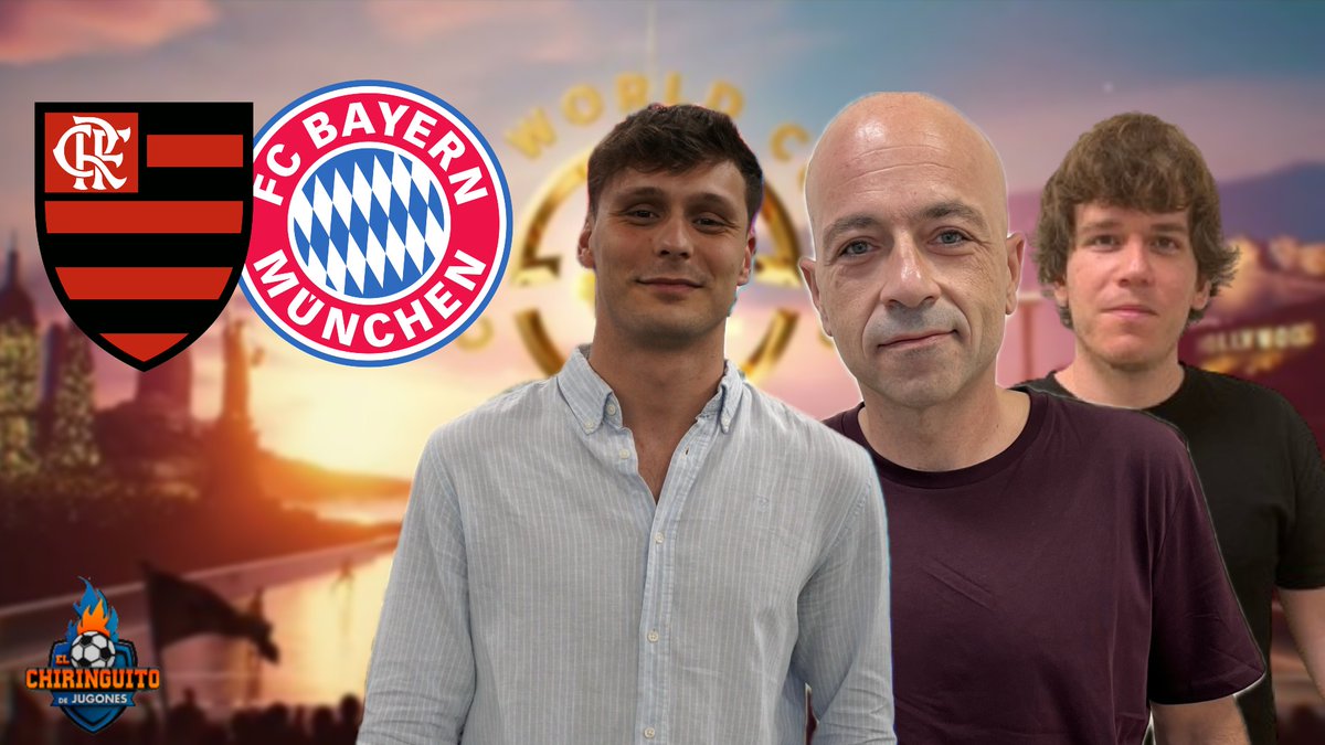 🏆 ¡FLAMENGOI - BAYERN!

⚔️¡Vente a vivir el partido de octavos de final en #ChiringuitoLive!

🟣twitch.tv/elchiringuitotv
🔵facebook.com/watch/live/?re…
🔴youtube.com/live/y5O3202Jg…
🟢kick.com/elchiringuitotv
⚫️x.com/i/broadcasts/1…
